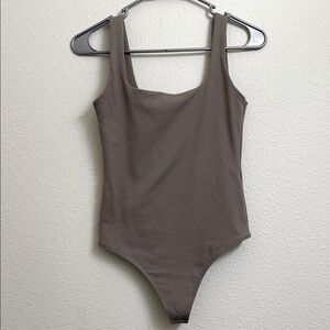 Abercrombie &  Fitch Square Neck Body Suit